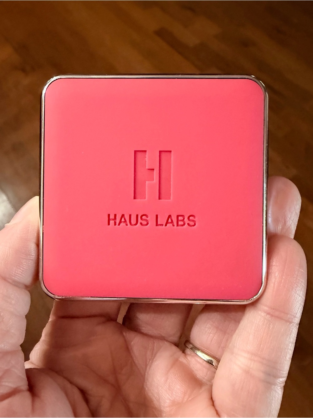 HAUS LABS Color Fuse Talc-Free Blush Powder- Watermelon Bliss - universal red